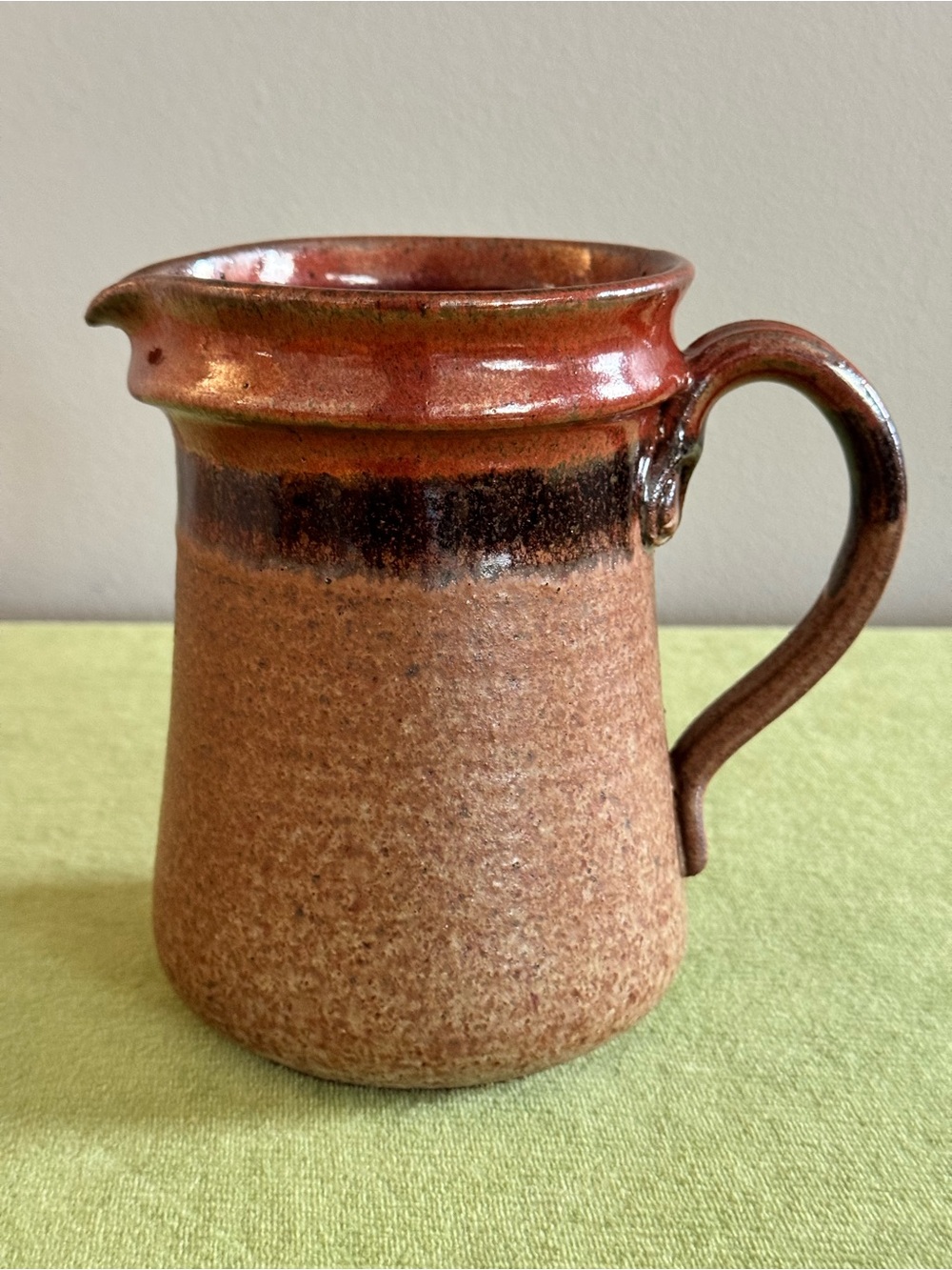 Michel McCarter vintage pottery pitcher